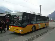 PostAuto Wallis - VS 241'966 - Mercedes Citaro am 19. Februar 2012 beim Bahnhof Brig