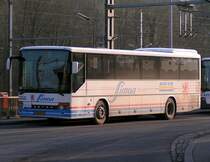 (DB 6537) Dieser Setra der Firma Simon aus Diekirch hat soeben die Endhaltestelle am Bahnhof Ettelbr�ck erreicht. 24.02.08 