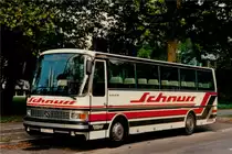 Aus dem Archiv: Setra S 212 H  Schnurr , Okober 1995 Heidelberg