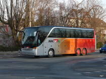 Setra S 415 HDH unterwegs in Nidau am 18.02.2012