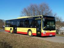 Lion's City  am trossinger Staatsbahnhof am 11/11/2011.