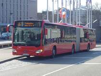 Neuer Mercedes Citaro III G,  VAG  FR-SW 909, 06.03.2012 Freiburg