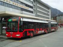 SBC Chur - Nr. 14/GR 97'514 - Mercedes Citaro am 5. Mrz 2012 beim Bahnhof Chur