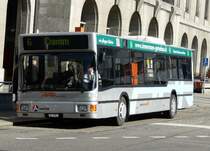 AAR  - MAN Bus Nr.151 AG 8351 bei der Haltestelle vor der Hauptpost in Aarau am 24.02.2008