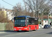 Mercedes Benz Citaro der Verkehrsbetriebe Gschwindl auf der Linie 33B