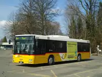 PostAuto Nordschweiz - AG 428'655 - MAN am 6. M�rz 2012 beim Bahnhof Wohlen