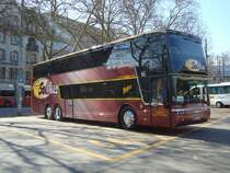 Van Hool Astromega de la maison Solbus � Pratteln photographi� le 15.03.2012 � proximit� de la gare de Berne