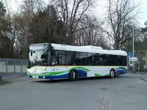 Urbino 12 III Nr 90 vor dem Arena am 17/03/2012...