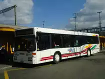 Knecht, Windisch (RBL) - Nr. 476/AG17'056 - Mercedes O 405N (ex Nr. 76) am 6. M�rz 2012 beim Bahnhof Lenzburg