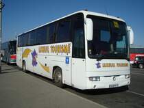 Renault Irisbus Iliade de la maison Luxeuil Tourisme photographi� le 15.03.2012 sur l'aire de repos de Bavois en Yverdon et Lausanne