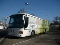 Ein Setra S 315 UL der Fa. R�benacker in Sindelfingen Mit der Werbung f�r die Landesgartenschau 2012 in Nagold