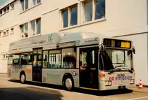 Rarit�t aus dem Archiv: Mercedes O 405 N  No Emission , Forschungsfahrzeug mit alternativem Antrieb, Juli 1997 Daimler Untert�rkheim
