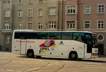 Aus dem Archiv: Mercedes O 404 SHD  FC Bayern M�nchen , Oktober 1997 Karlsruhe