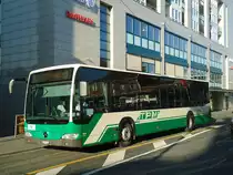 TPM Morges - Nr. 77/VD 463'940 - Mercedes Citaro am 9. M�rz 2012 beim Bahnhof Morges