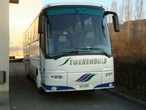 Bova Futura de la maison Twerenbold Reisen photographi� le 21.03.2012 devant le garage Bova Suisse � Bienne