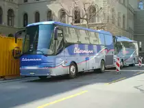 Bova Futura et Bova Magiq de la maison Estermann � Beromunster photographi� le 26.03.2012 devant le Palais f�d�ral � Berne