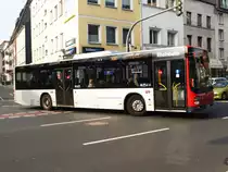 Rheinbahn Man Lion's City in Richtung Stadthalle