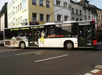 Rheinbahn Mercedes Citaro in fahrt Richtung Stadthalle