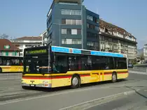 STI Thun - Nr. 91/BE 572'091 - MAN am 25. M�rz 2012 beim Bahnhof Thun