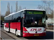 (FZ 8865) CFL 87 M-B Integro abgestellt am Bahnhof in Ettelbrck am 01.04.2012.