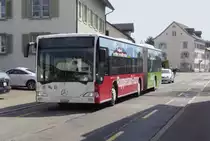 VZO-Mercedes Citaro NR.53 * Rapperswil-Jona Wald * an der Haltstelle Kempraten, Hanfländerstrasse am 1.4.12.