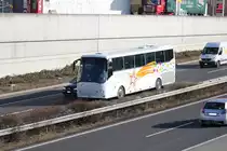 Bova Futura de la maison L'Etoile Filante photographi sur l'autoroute Lausanne - Yverdon  la hauteur de l'aire de repos de Bavois le 15.03.2012