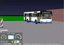 MAN SL 283 des Vbus-Simulators am 04.04.2012