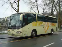 Scania Irizar de la maison italienne MERLI  Rimini photographi le 06.04.2012  proximit de la Brengraben  Berne