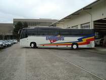 VDL Futura de la maison Eurobus photographi� le 05.04.2012 devant le garage Bova-VDL Suisse � Br�gg pr�s de Bienne