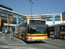 STI Thun - Nr. 73/BE 387'073 - MAN am 2. April 2012 beim Bahnhof Thun