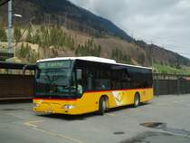 PostAuto Bern - BE 508'209 - Mercedes Citaro (ex Portenier, Adelboden Nr. 9) am 6. April 2012 beim Bahnhof Reichenbach i.K.