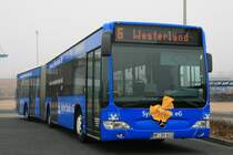 Mercedes Citaro G  SVG Sylt , 26.03.2012 Westerland