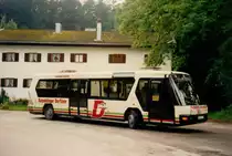 Raritt aus dem Archiv: Neoplan N 8012 Metroliner mit Carbonkarosserie  Fuschlberger , August 1996 Ruhpolding