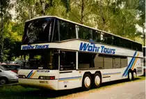 Aus dem Archiv: Neoplan N 4032/4 Megashuttle  Whr , August 1999 Karlsruhe