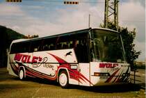 Aus dem Archiv: Neoplan N 216 H Jetliner  Wolf , August 1994 Heidelberg
