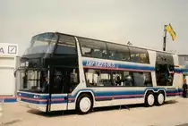 Raritt aus dem Archiv: Neoplan Sonderfahrzeug auf Basis Skyliner  GEFA , September 1994 IAA Hannover