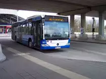 MB Citaro Nr.311 der RSAG Rostock an der Haltestelle HP L�tten Klein auf der Linie 38, 13.04.2012