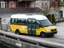 Postauto - Mercedes Sprinter  NW 15296 in Beckenried am 09.04.2012
