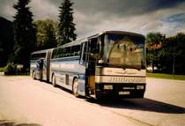 Rarit�t aus dem Archiv: Neoplan N 220 H Jetliner Reise-Gelenkbus  Hillinger , August 1987 Bad Wiessee