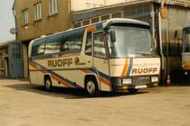 Aus dem Archiv: Neoplan N 208 Jetliner  Ruoff , M�rz 1987 Waiblingen