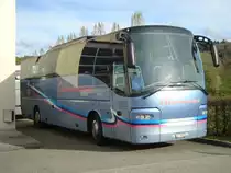 Bova Magiq de la maison Estermann � Beromunster photographi� le 18.04.2012 devant les garages de Bova Suisse � Br�gg b/Biel