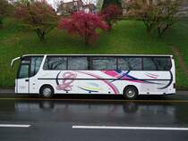 Setra 315 HD de la maison Iuzzolino (Italie) photographi� le 19.04.2012 � proximit� de la B�rengraben � Berne 