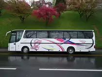 Setra 315 HD de la maison Iuzzolino (Italie) photographi� le 19.04.2012 � proximit� de la B�rengraben � Berne 