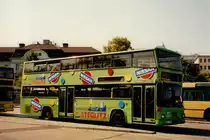 Aus dem Archiv: MAN SD 202  BVG  B-V 3745, September 1996 Berlin