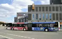 MAN Lion´s City am Hauptbahnhof/Hannover, am 08.04.2012.