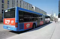 MAN 2. generation, Linie 168 - MVG 5013, M�nchen Nymphenburg S�d, 23.03.2012