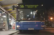 MAN 2. generation, Linie 56 - MVG 1065, M�nchen F�rstenried West, 25.03.2012
