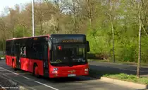 MAN Bus der Firma Zarth Reisen aus Merzig im Saarland. Das Bild habe ich im April an der Haltestelle Siedlerheim in Saarbr�cken gemacht.