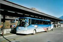 LLB Susten Nr. 4/VS 38'004 Bova; am 17.2.2008 am Bahnhof Leuk.