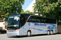 Mein 500. Foto bei BUS-BILD.de: Setra S 416 HDH  Michely , 28.04.2012 Schwetzingen